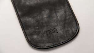LEATHER POUCH-BLACK